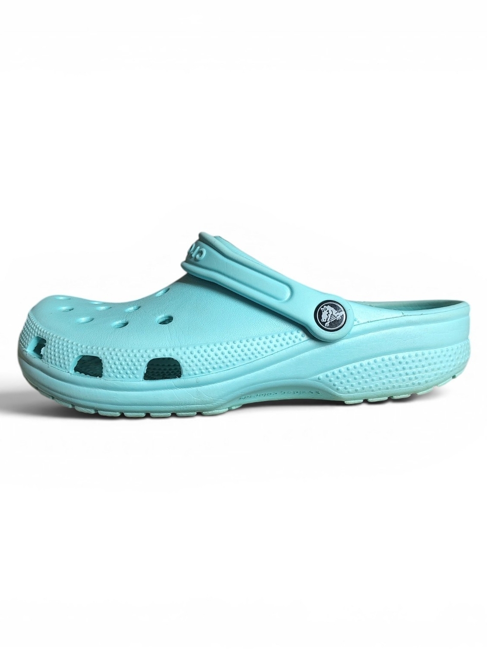 Crocs Classic Unisex Aquamarine Blue Slip On Clog Shoes Size M5 /W7